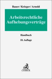 Cover von Arbeitsrechtliche Aufhebungsverträge