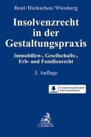 Cover von Insolvenzrecht in der Gestaltungspraxis