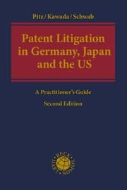 Cover von Patent Litigation in Germany, Japan and the United States