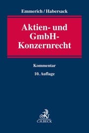 Cover von Aktien- und GmbH-Konzernrecht