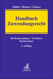 Cover von Handbuch Zuwendungsrecht