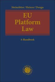 Cover von EU Platform Law