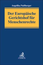 Cover von Der Europäische Gerichtshof für Menschenrechte