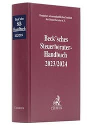 Cover von Beck'sches Steuerberater-Handbuch 2023/2024