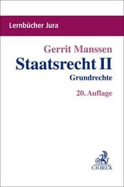 Cover von Staatsrecht II