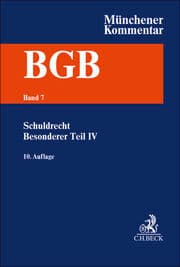 Cover von Münchener Kommentar zum Bürgerlichen Gesetzbuch Bd. 7: Schuldrecht - Besonderer Teil IV §§ 705-853, Partnerschaftsgesellschaftsgesetz, Produkthaftungsgesetz