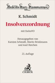 Cover von Insolvenzordnung. InsO