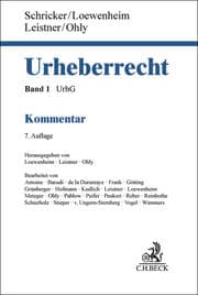 Cover von Urheberrecht