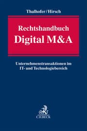 Cover von Rechtshandbuch Digital M&A