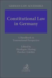 Cover von Constitutional Law in Germany