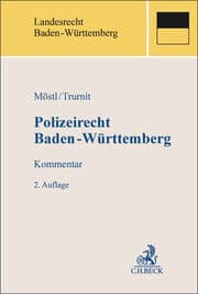 Cover von Polizeirecht Baden-Württemberg