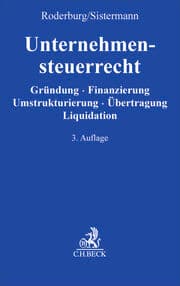 Cover von Unternehmensteuerrecht