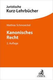 Cover von Kanonisches Recht