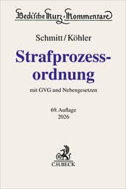 Cover von Strafprozessordnung. StPO