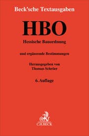 Cover von Hessische Bauordnung. HBO