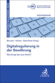 Cover von Digitalregulierung in der Bewährung