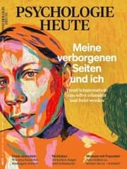 Cover von Psychologie Heute 4/2025: Meine verborgenen Seiten und ich