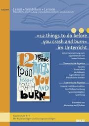Cover von '12 things to do before you crash and burn' im Unterricht