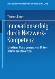 Cover von Innovationserfolg durch Netzwerk-Kompetenz