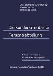 Cover von Die kundenorientierte Personalabteilung