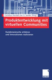 Cover von Produktentwicklung mit virtuellen Communities