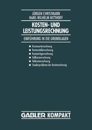 Cover von Kosten- und Leistungsrechnung