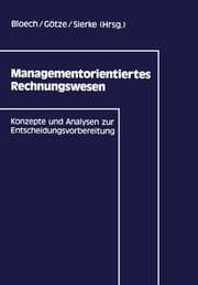 Cover von Managementorientiertes Rechnungswesen
