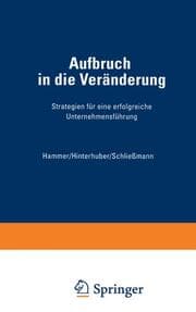Cover von Aufbruch in die Veränderung