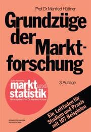 Cover von Grundzüge der Marktforschung