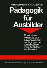 Cover von Pädagogik für Ausbilder