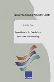 Cover von Jugendliche in der Gesellschaft