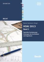Cover von HOAI 2013 Bd 5