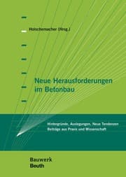 Cover von Neue Herausforderungen im Betonbau
