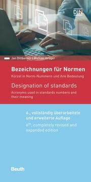 Cover von Bezeichnungen für Normen