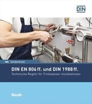 Cover von DIN EN 806 ff. und DIN 1988 ff.