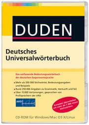 Cover von Duden - Deutsches Universalwörterbuch