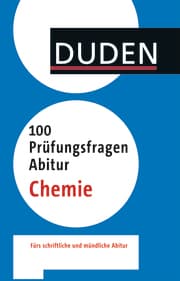 Cover von Duden - 100 Prüfungsfragen Abitur Chemie