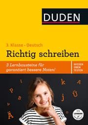 Cover von Wissen - Üben - Testen: Deutsch - Richtig schreiben 3. Klasse