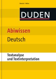 Cover von Abiwissen Deutsch - Textanalyse und Textinterpretation