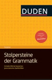 Cover von Stolpersteine der Grammatik