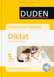 Cover von Einfach klasse in Deutsch - Diktat 5. Klasse