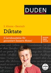 Cover von Wissen - Üben - Testen: Deutsch - Diktate, 3. Klasse