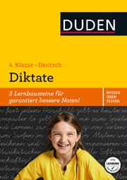 Cover von Wissen - Üben - Testen: Deutsch - Diktate, 4. Klasse