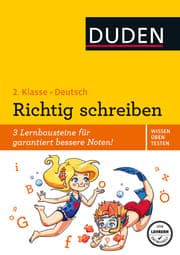 Cover von Wissen - Üben - Testen: Deutsch - Richtig schreiben 2. Klasse