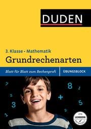 Cover von Übungsblock: Mathematik - Grundrechenarten 3. Klasse