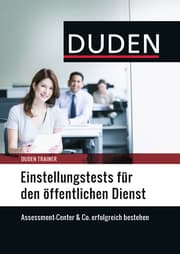 Cover von Duden Trainer - Einstellungstests für den öffentlichen Dienst