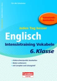 Cover von Englisch Intensivtraining Vokabeln 6. Klasse