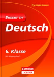 Cover von Besser in Deutsch - Gymnasium 6. Klasse
