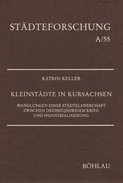Cover von Kleinstädte in Kursachsen