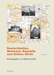Cover von Deutschbalten, Weimarer Republik und Drittes Reich